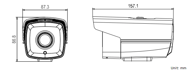 DS-2CE16C3T-IT5 130 万红外防水筒型摄像机